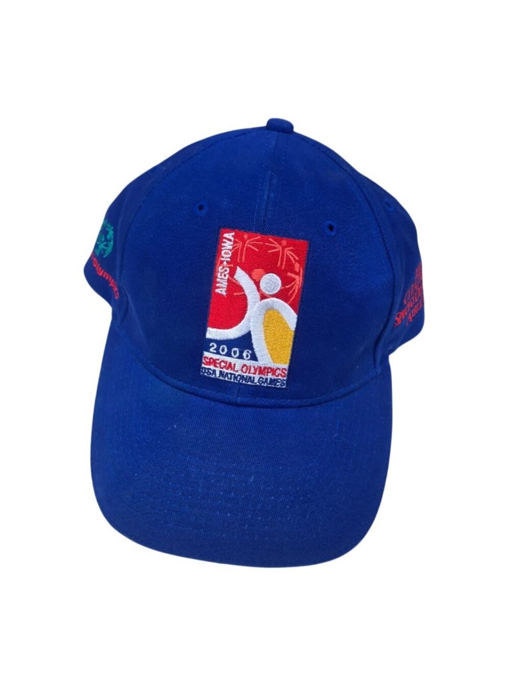 2006 Special Olympics USA National Games Blue Baseball Hat Adjustable Strap